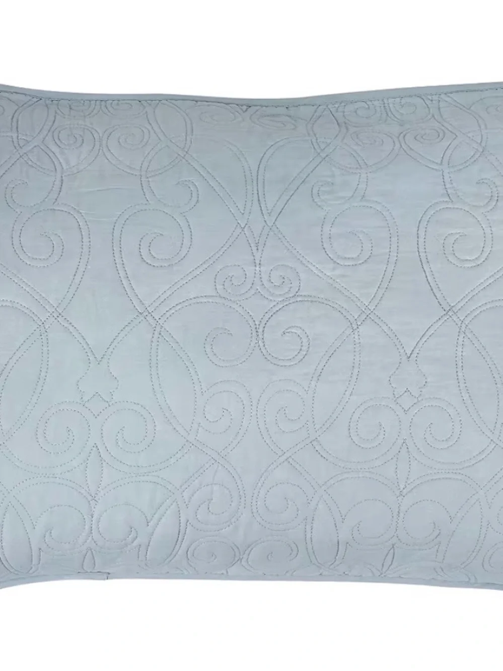 Light Blue Quilted Bedspread Set - Classic Home Bedding Laura Ashley